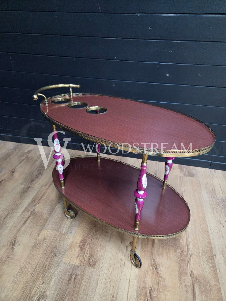 Стол сервировочный винтажный