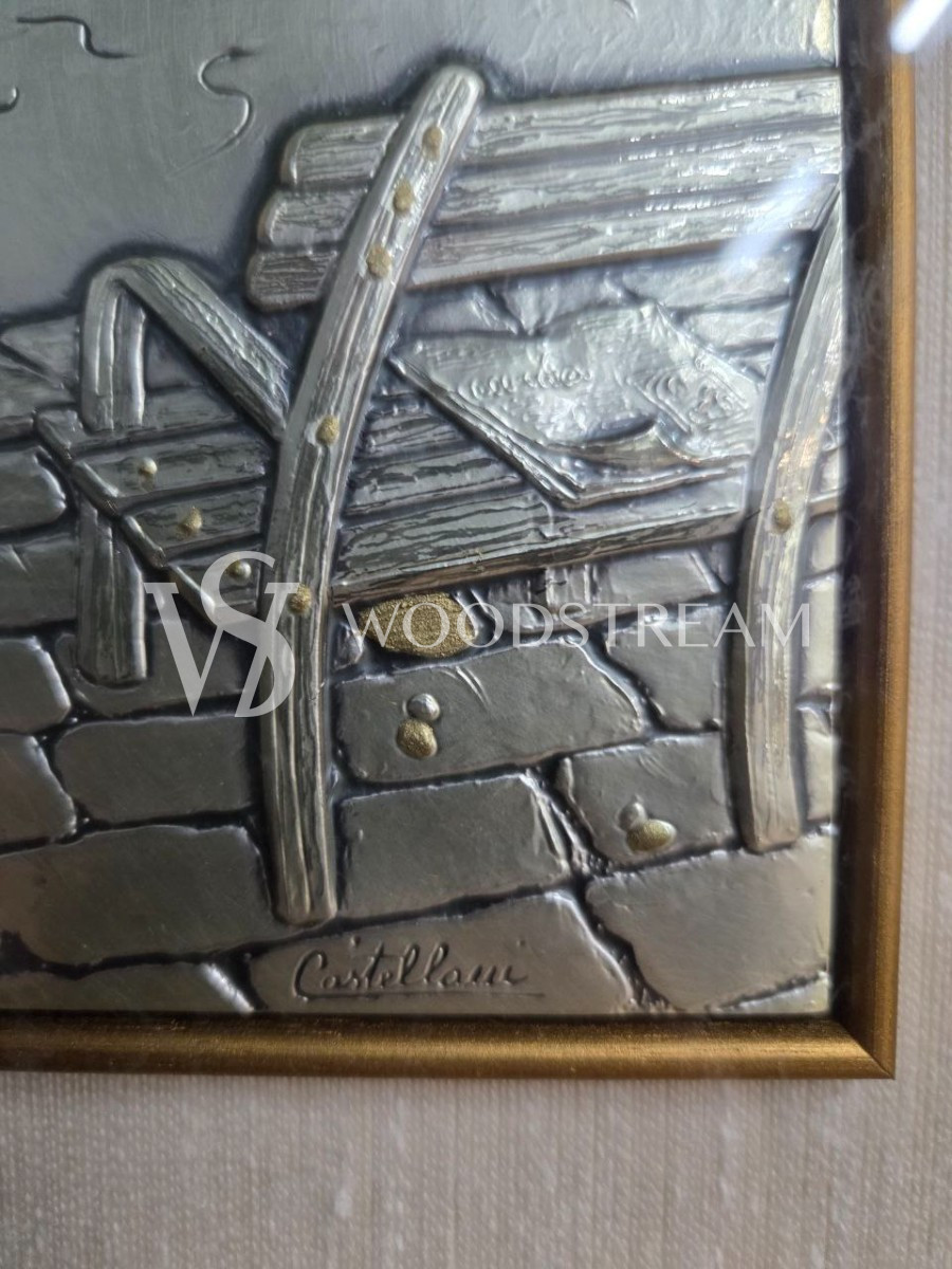 Картина/Гравюра/Барельеф винтажный