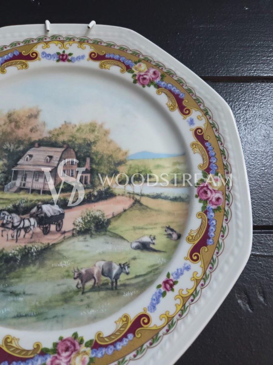 Комплект: Тарелка декоративная 4 штуки Limoges 