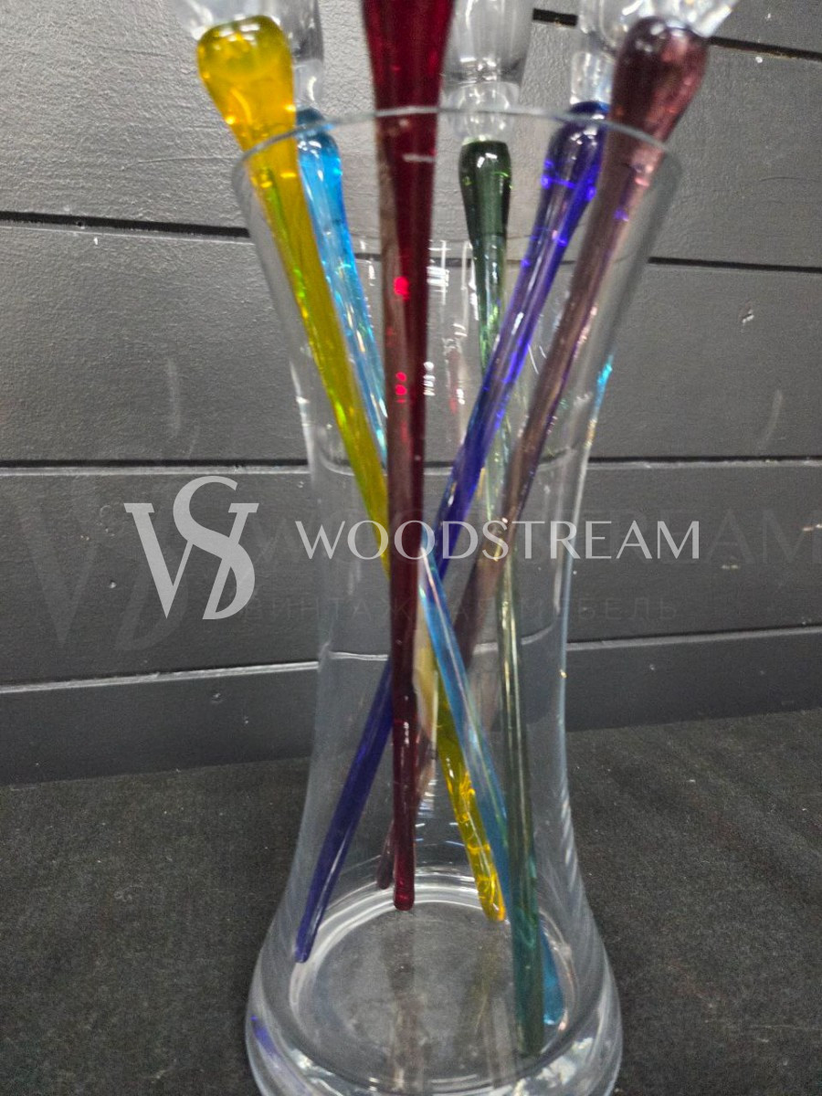 Набор для шампанского: Ваза/Стакан и фужер/бокал 6 штук