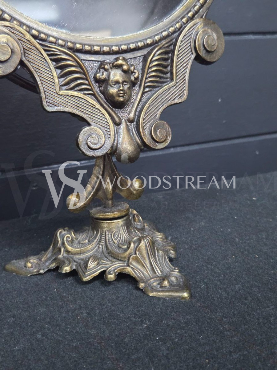 Зеркало настольное будуарное винтажное