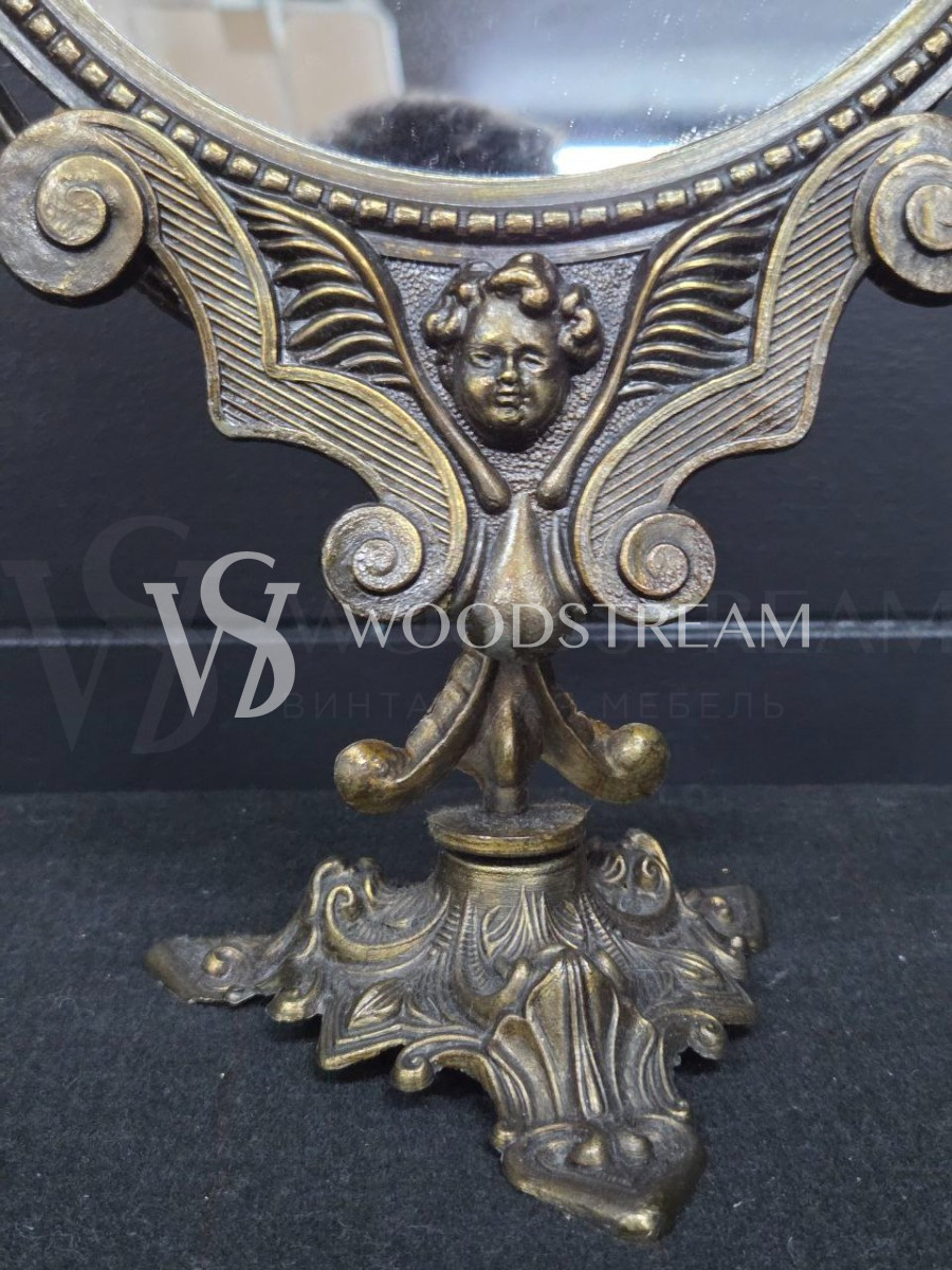 Зеркало настольное будуарное винтажное