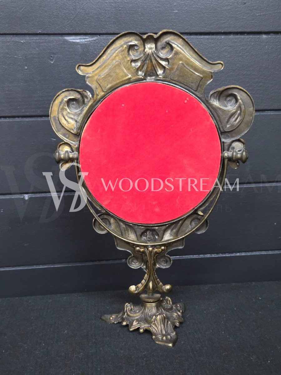 Зеркало настольное будуарное винтажное