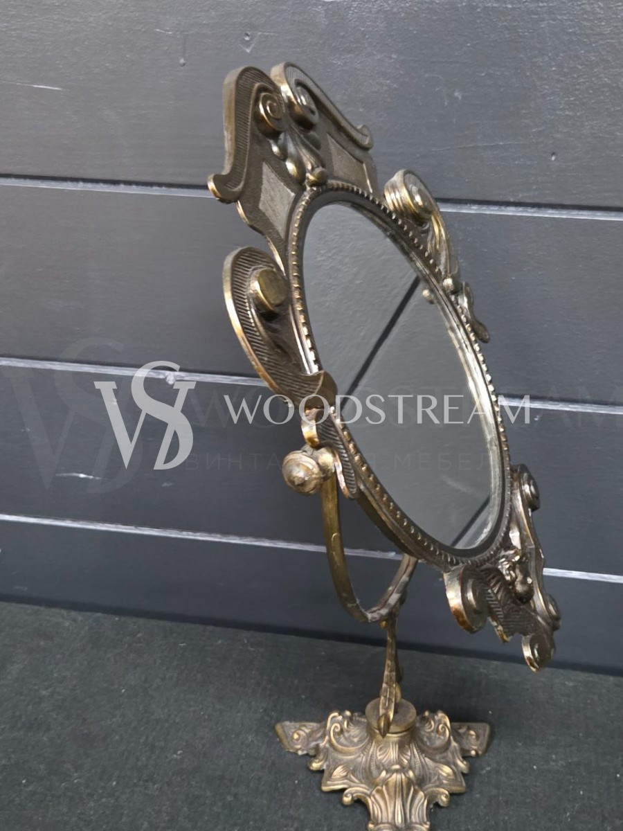 Зеркало настольное будуарное винтажное