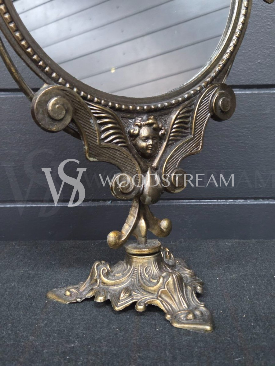 Зеркало настольное будуарное винтажное