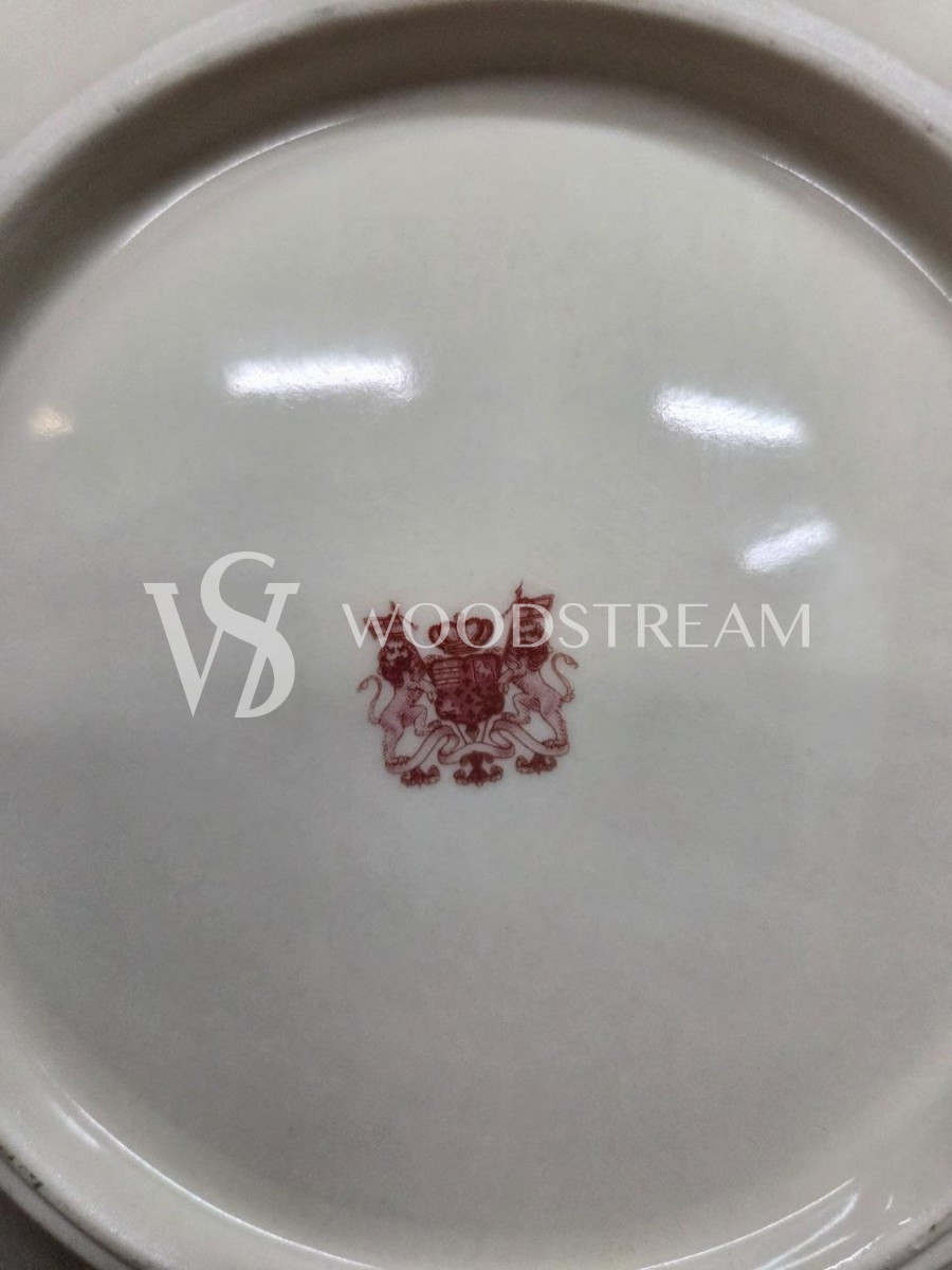 Тарелка/Блюдо винтажное с галантной сценой