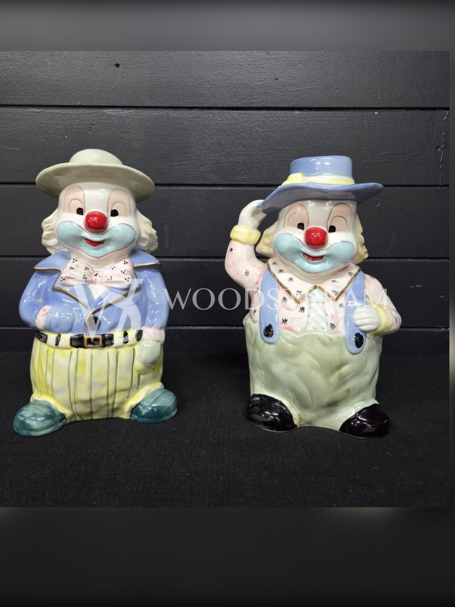 Скульптура/Статуэтка/Фигура Клоун 2 штуки