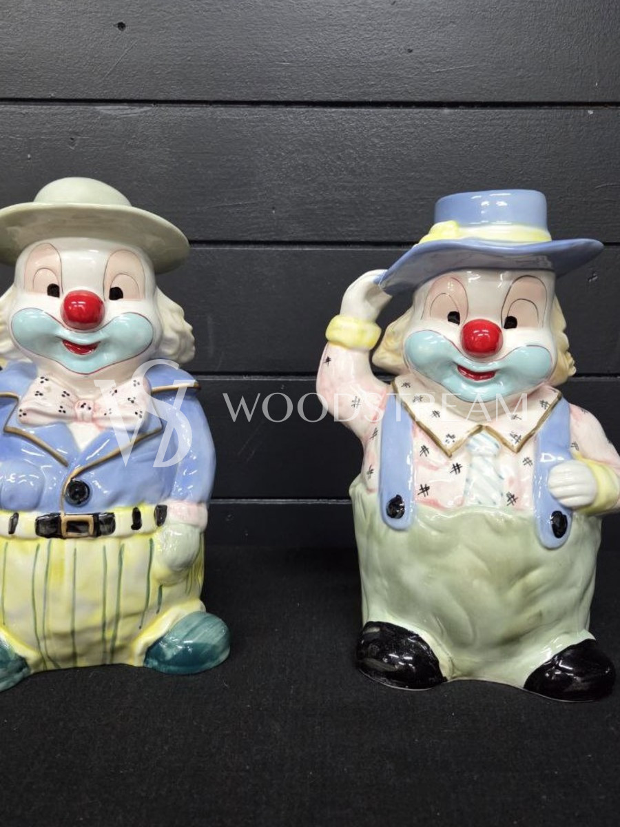 Скульптура/Статуэтка/Фигура Клоун 2 штуки