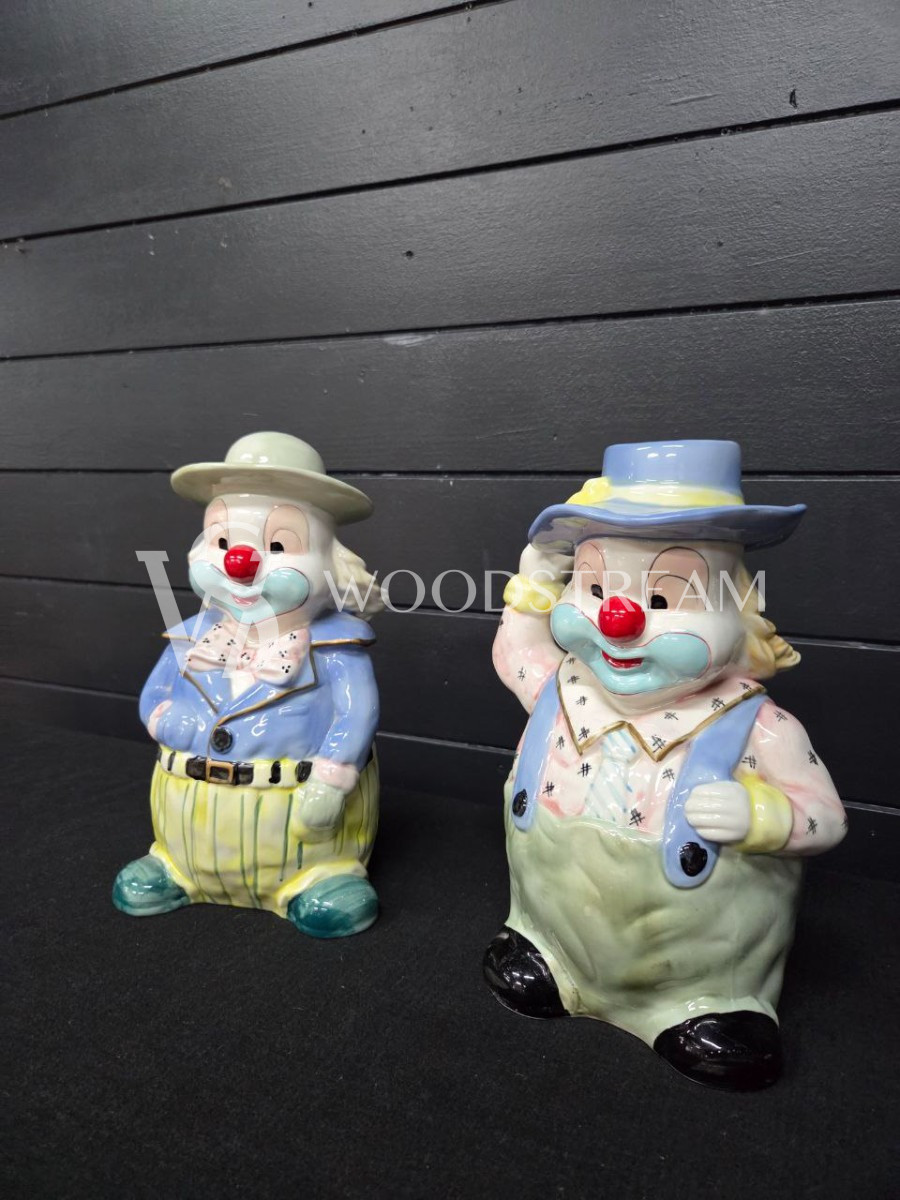 Скульптура/Статуэтка/Фигура Клоун 2 штуки