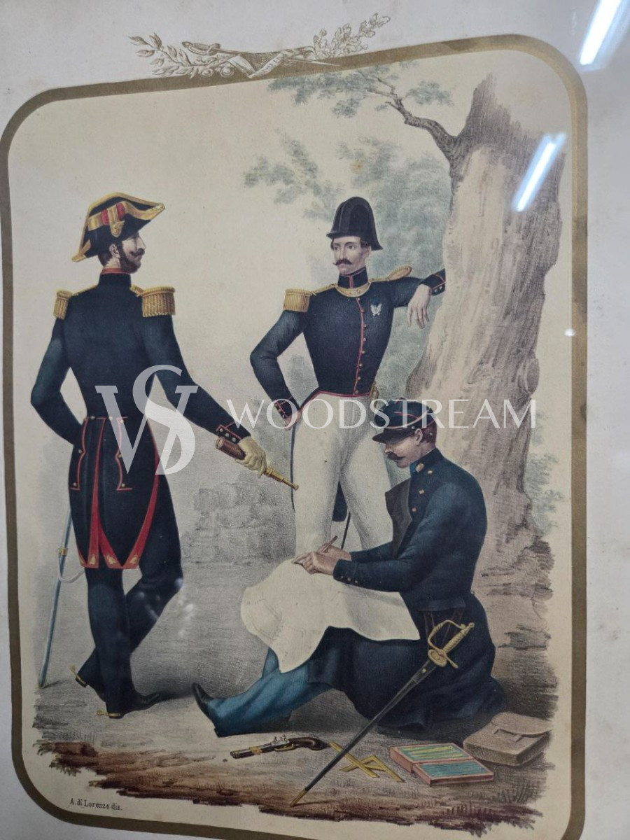 Комплект: Картина/Гравюра 4 штуки