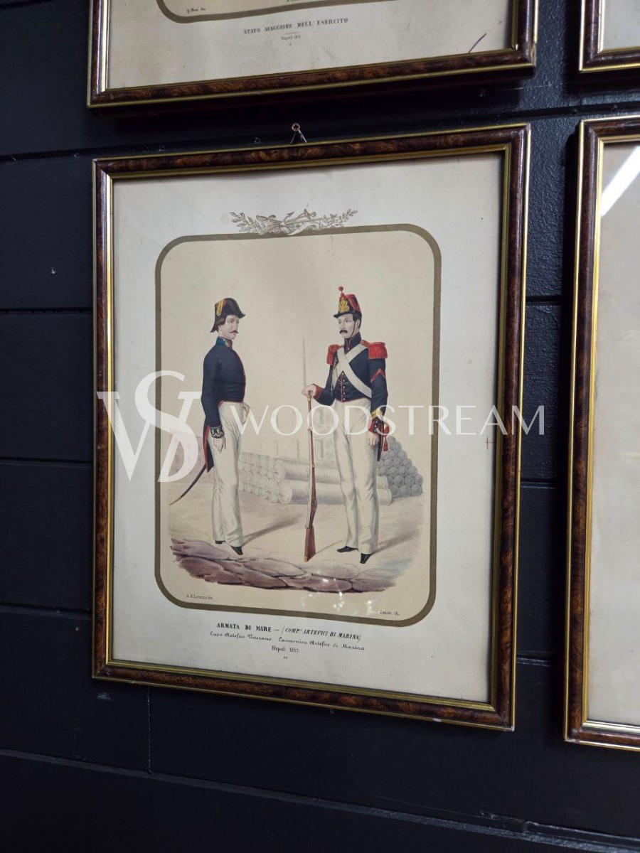 Комплект: Картина/Гравюра 4 штуки