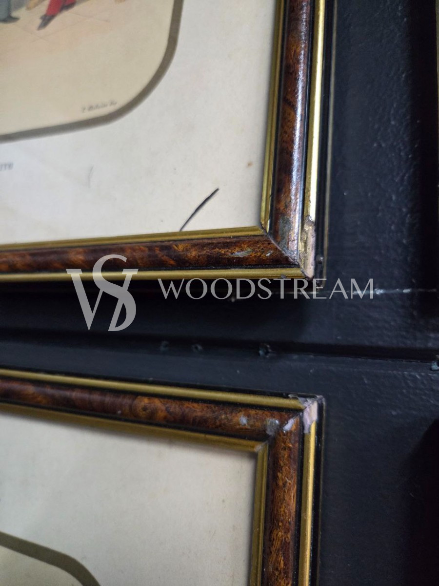 Комплект: Картина/Гравюра 4 штуки