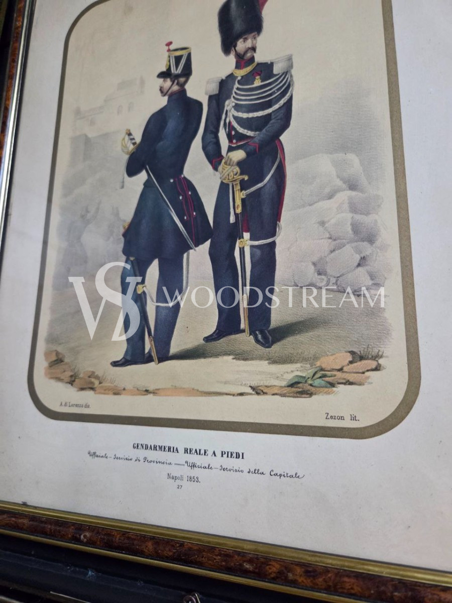 Комплект: Картина/Гравюра 4 штуки