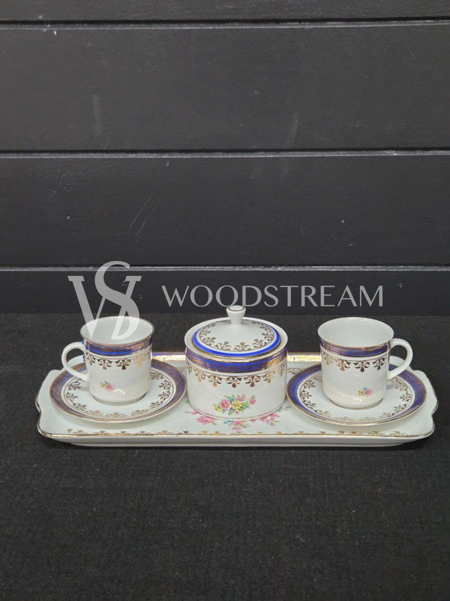 Сервиз чайный/кофейный на 2 персоны на подносе  Bavaria