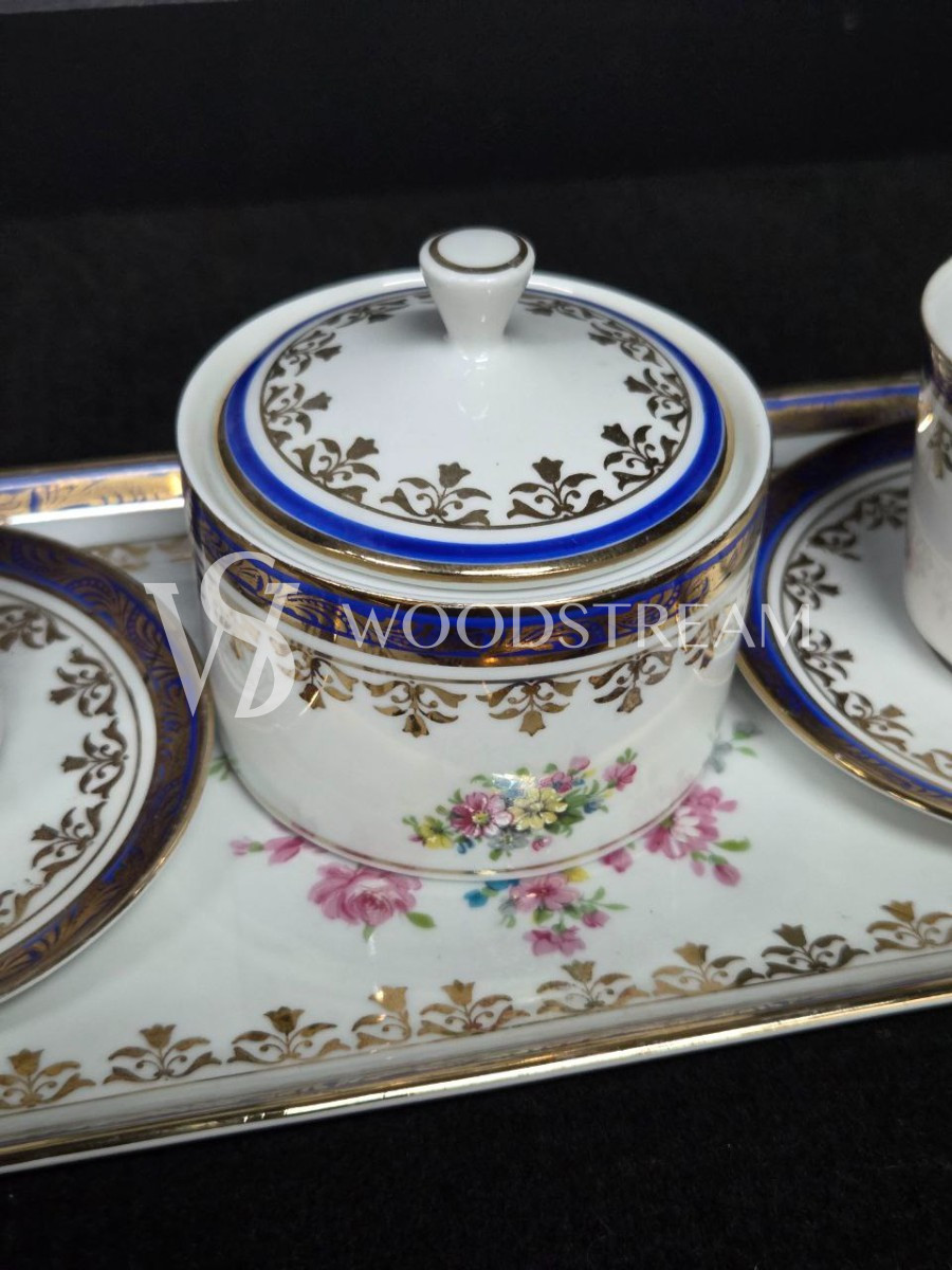 Сервиз чайный/кофейный на 2 персоны на подносе  Bavaria