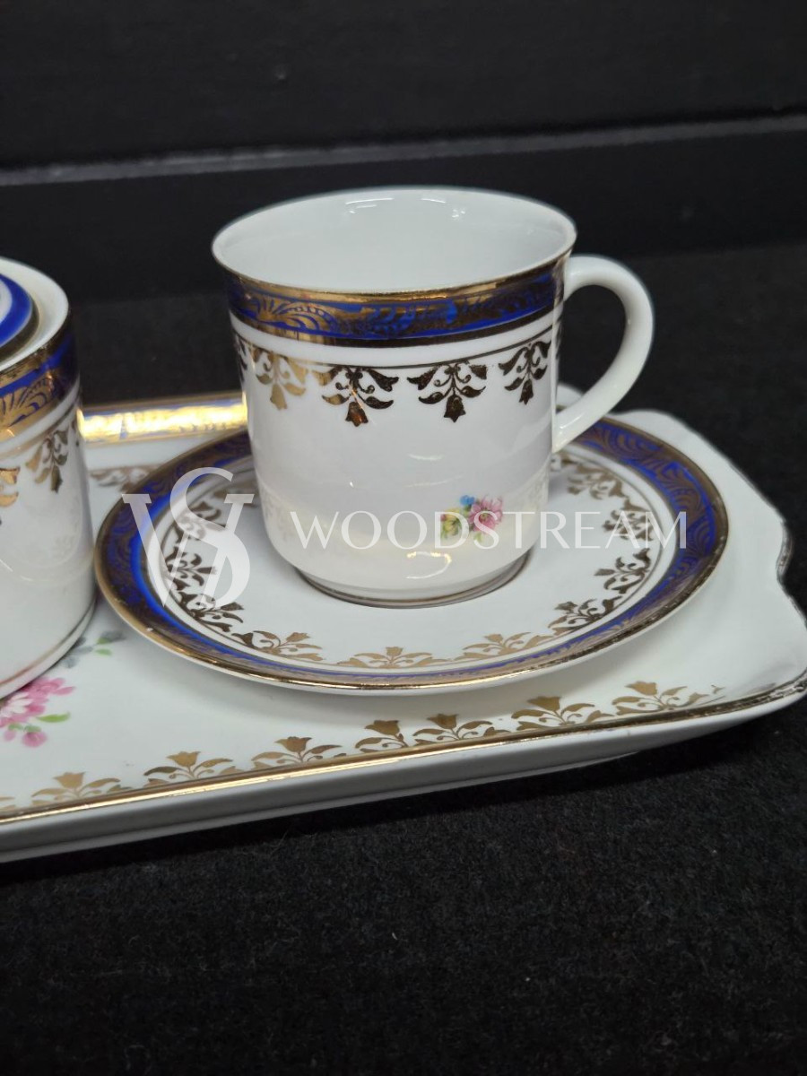 Сервиз чайный/кофейный на 2 персоны на подносе  Bavaria