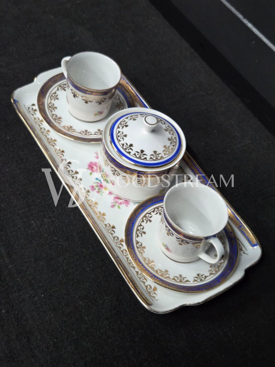 Сервиз чайный/кофейный на 2 персоны на подносе  Bavaria