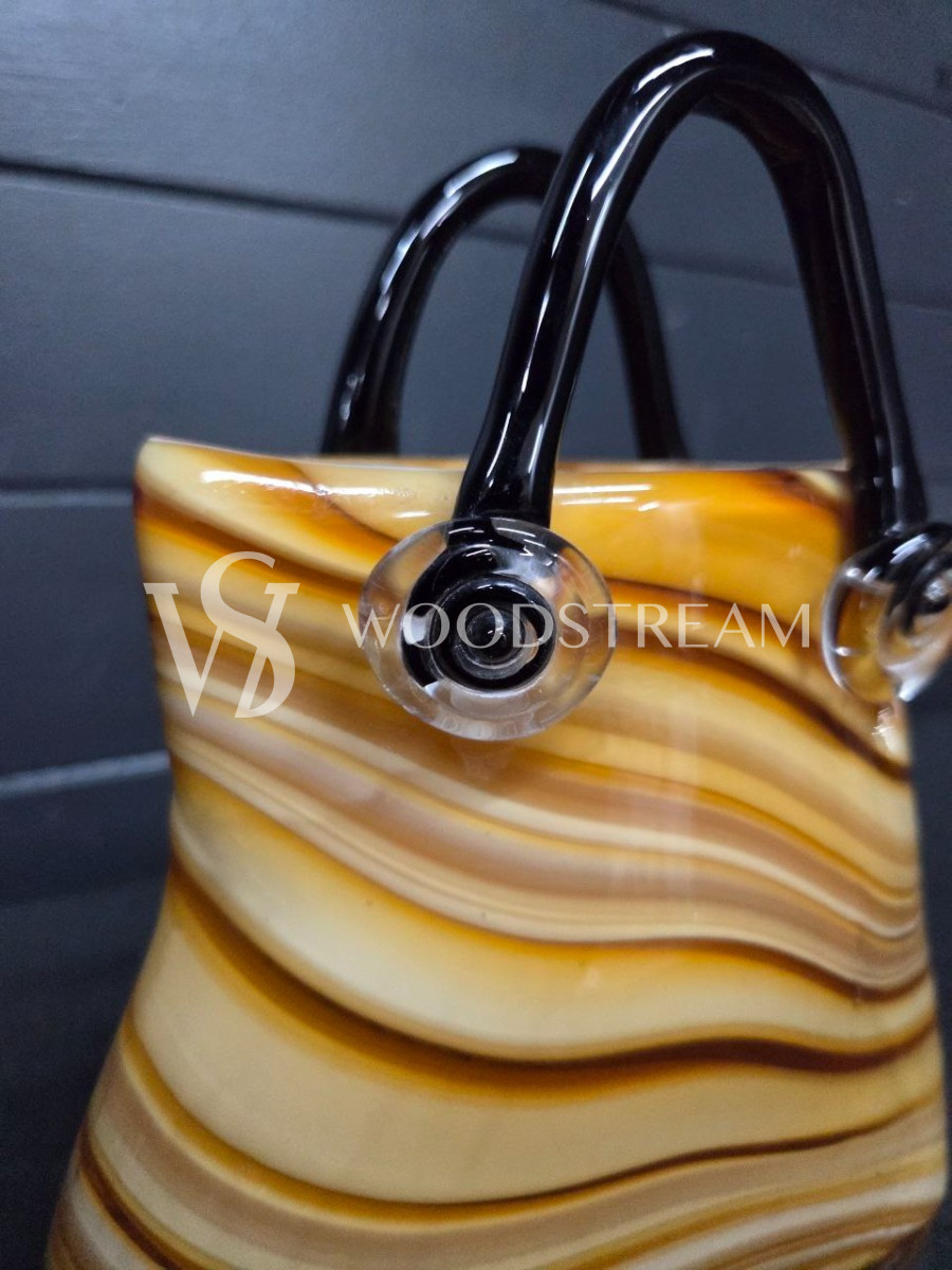 Ваза декоративная в форме дамской сумки