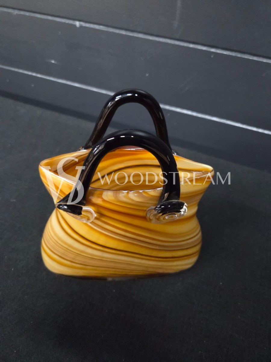 Ваза декоративная в форме дамской сумки