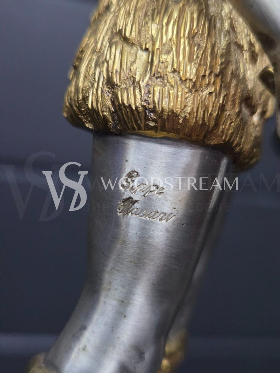 Часы настольные/каминные со статуэткой Викинга