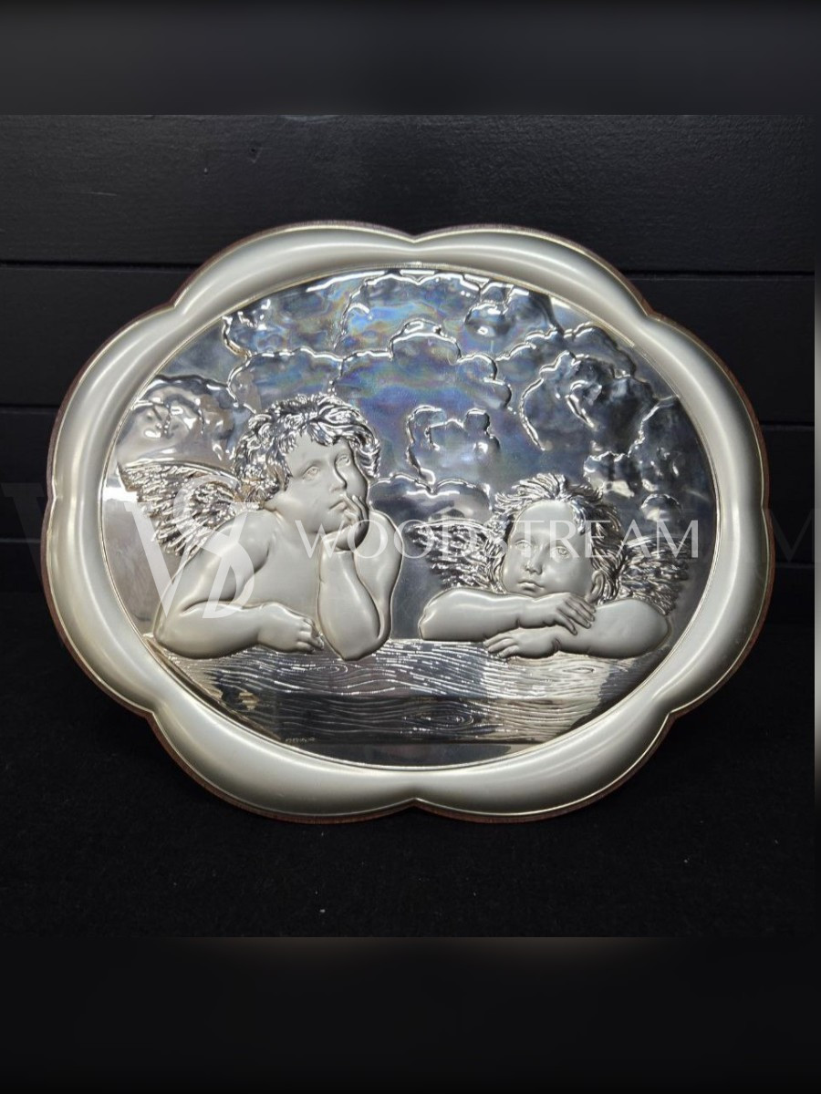 Картина/Барельеф на подставке Два ангела Рафаэля