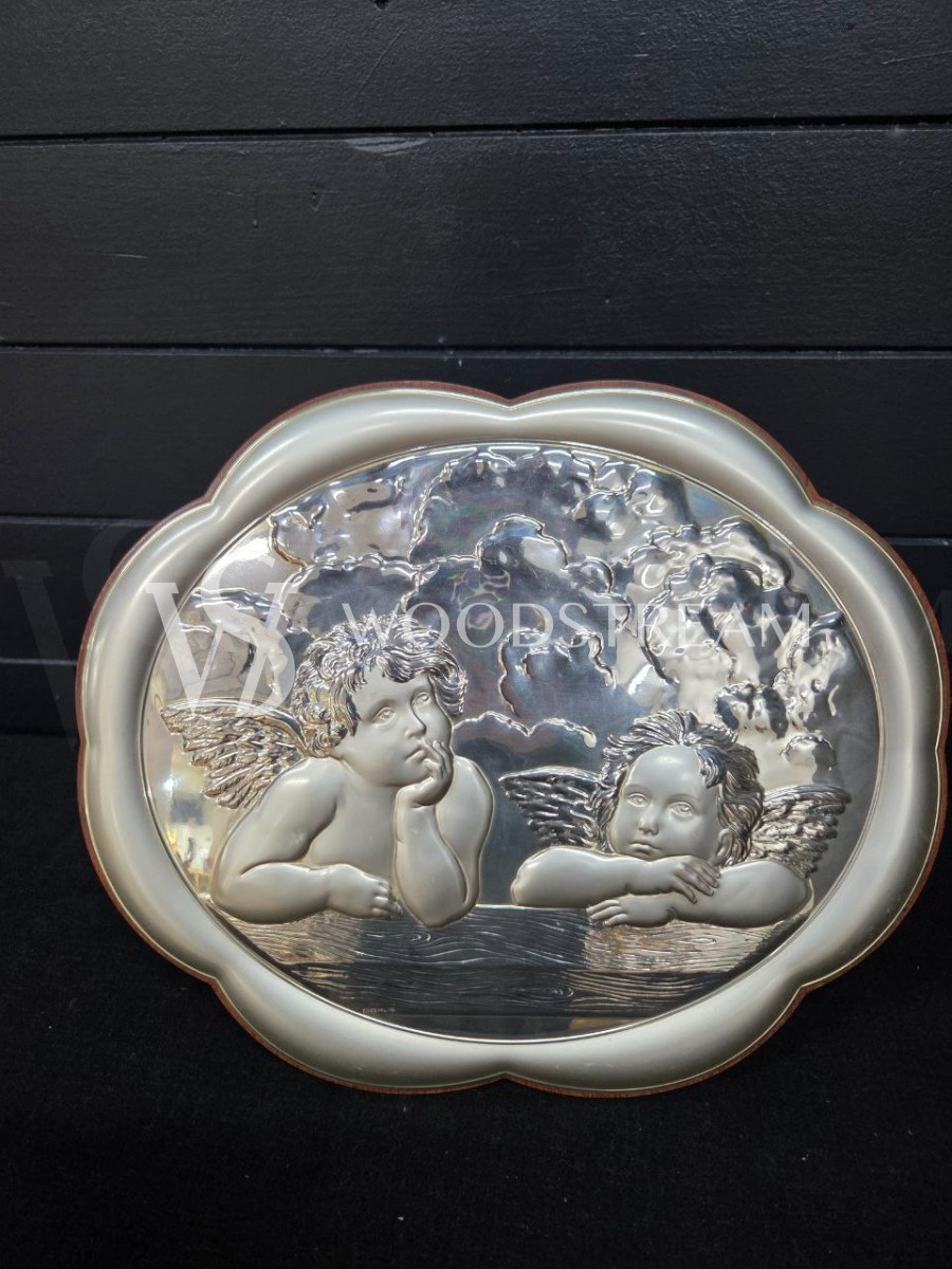 Картина/Барельеф на подставке Два ангела Рафаэля