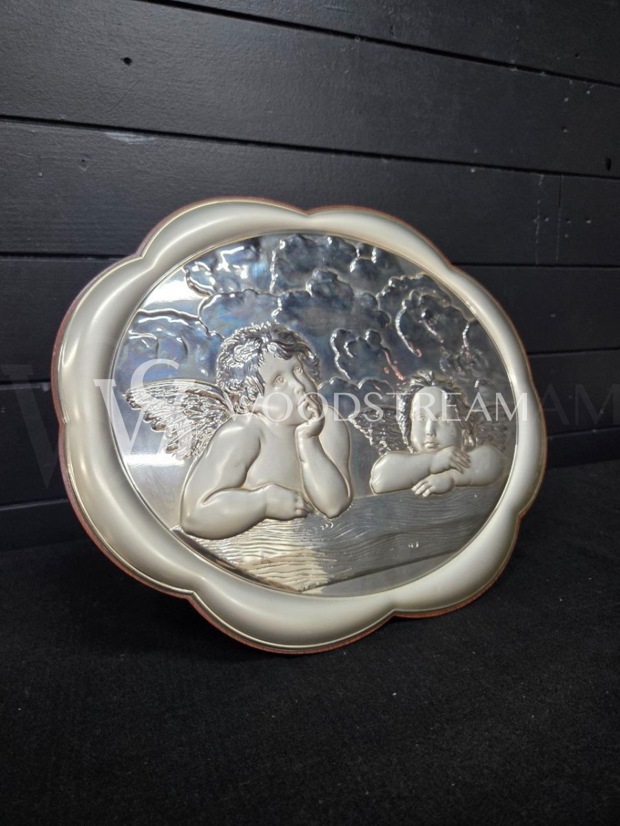 Картина/Барельеф на подставке Два ангела Рафаэля