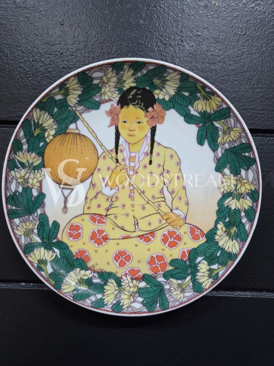 Набор/Коллекция: Тарелка в восточном стиле 6 штук