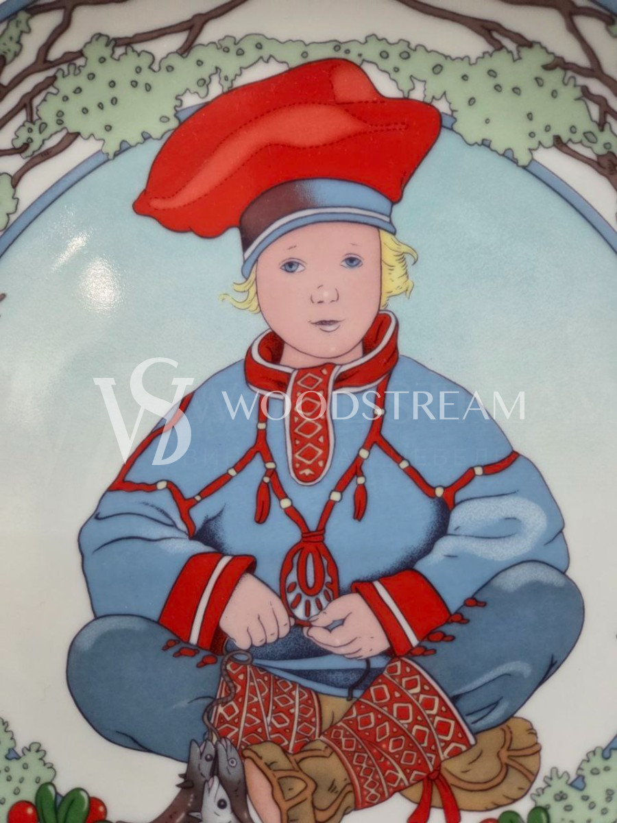 Набор/Коллекция: Тарелка в восточном стиле 6 штук