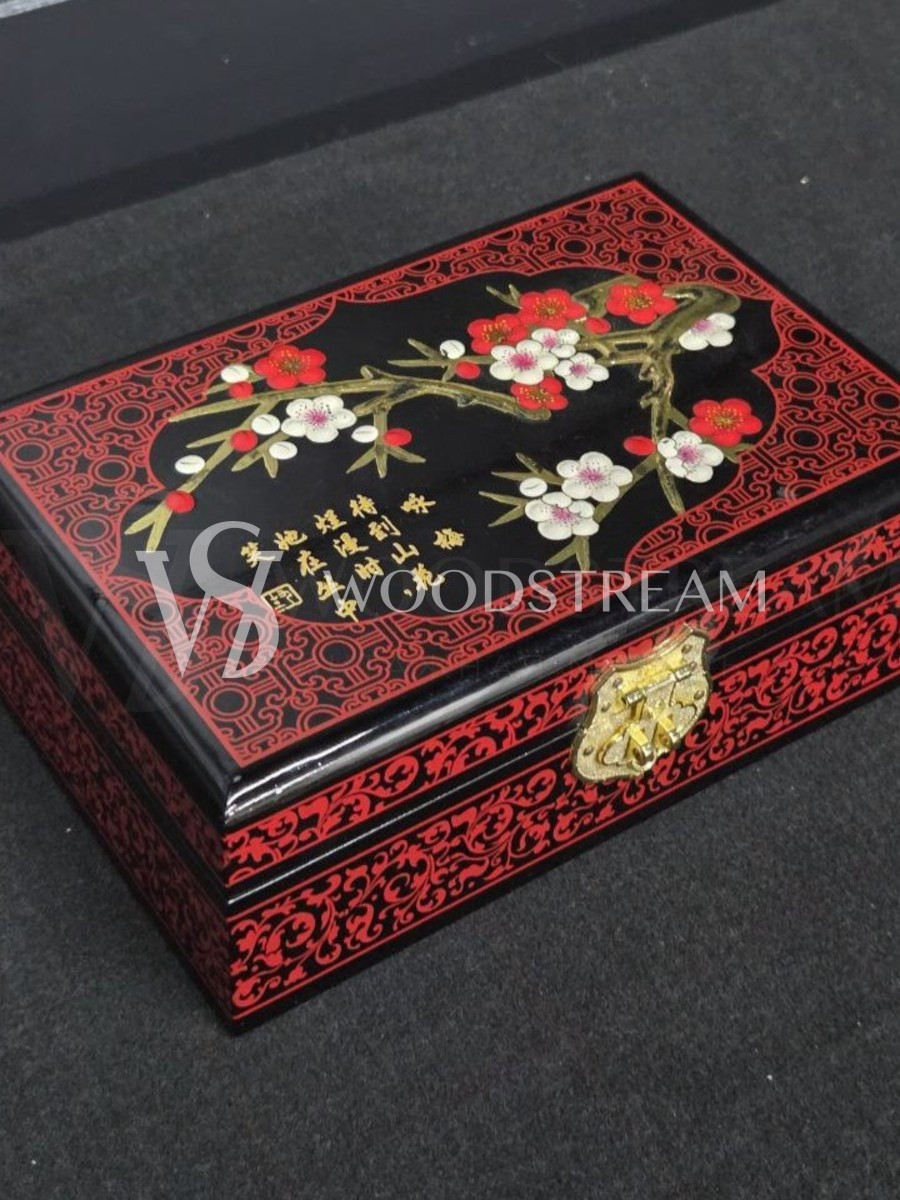 Шкатулка в стиле шинуазри