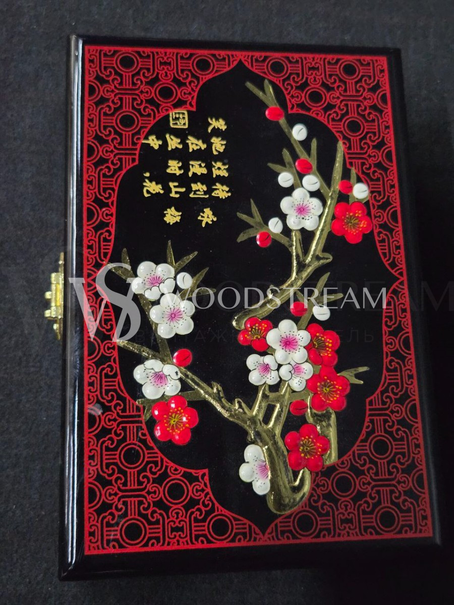 Шкатулка в стиле шинуазри