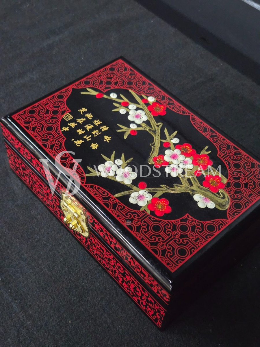 Шкатулка в стиле шинуазри