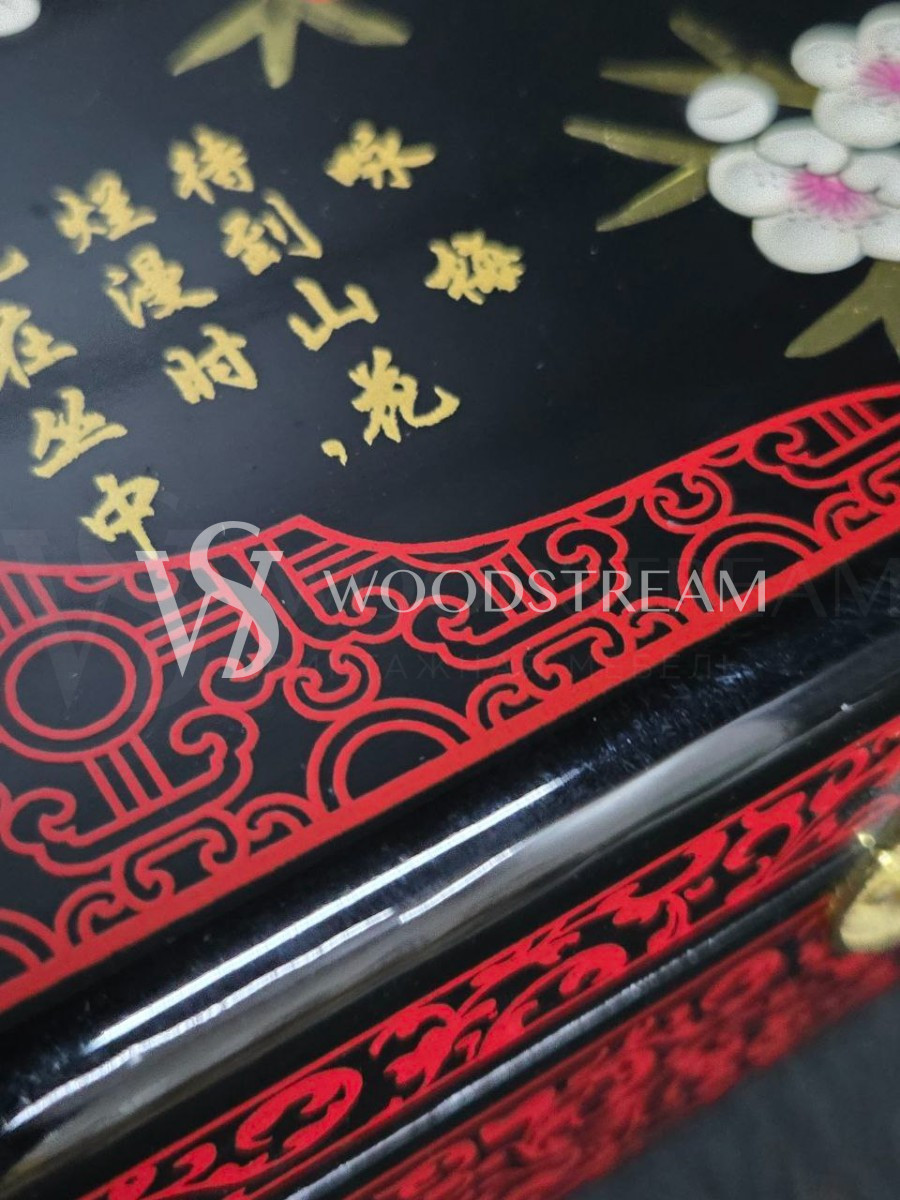 Шкатулка в стиле шинуазри