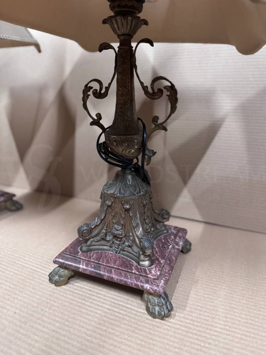 Лампа настольная винтажная 2 штуки