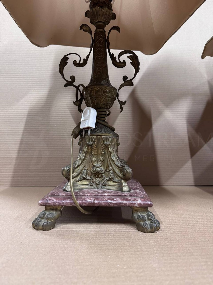 Лампа настольная винтажная 2 штуки