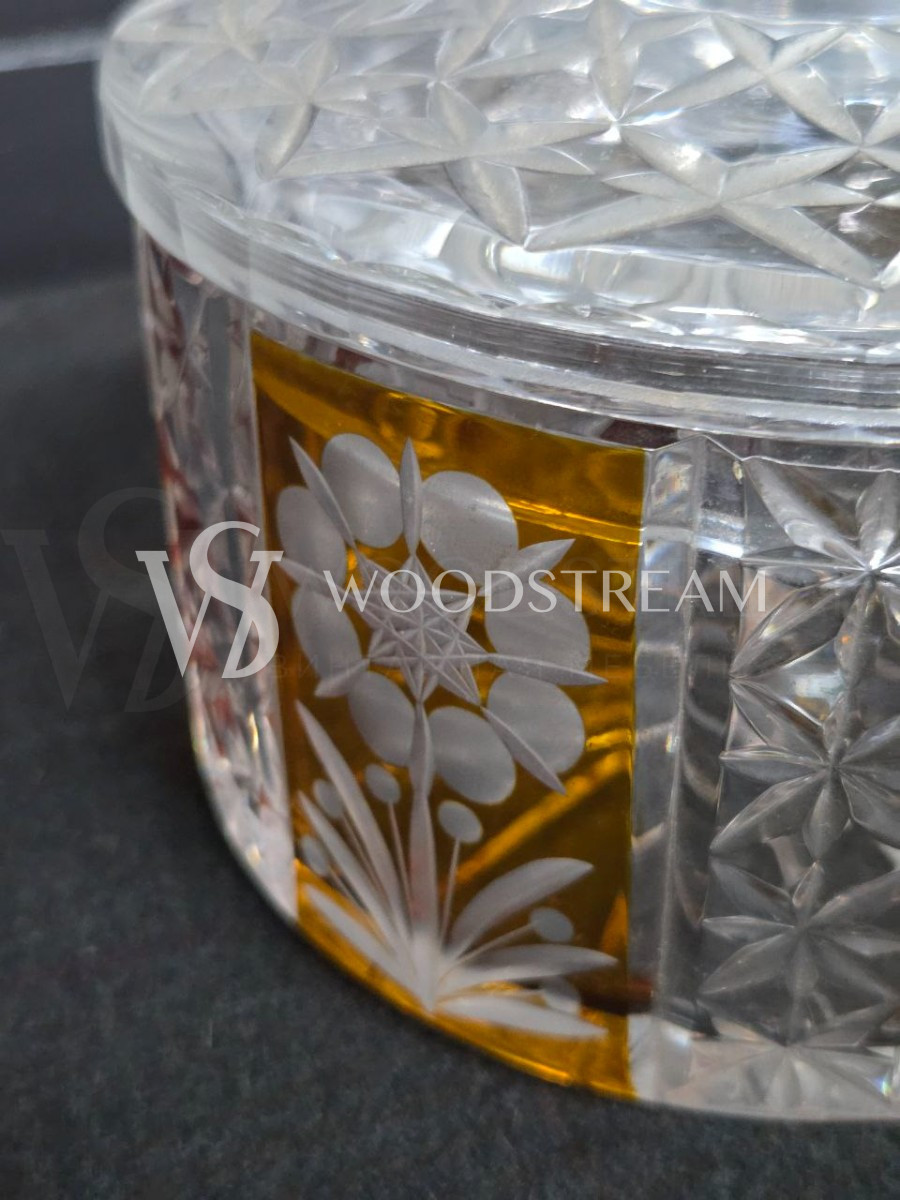 Ваза с крышкой/Конфетница винтажная