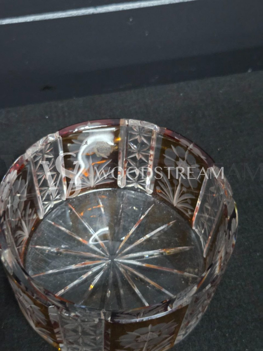 Ваза с крышкой/Конфетница винтажная