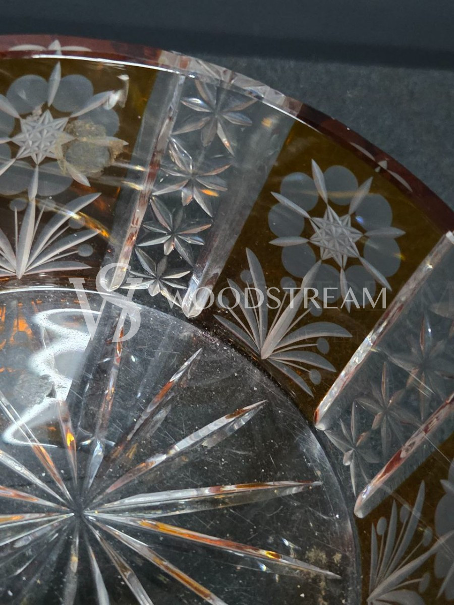 Ваза с крышкой/Конфетница винтажная