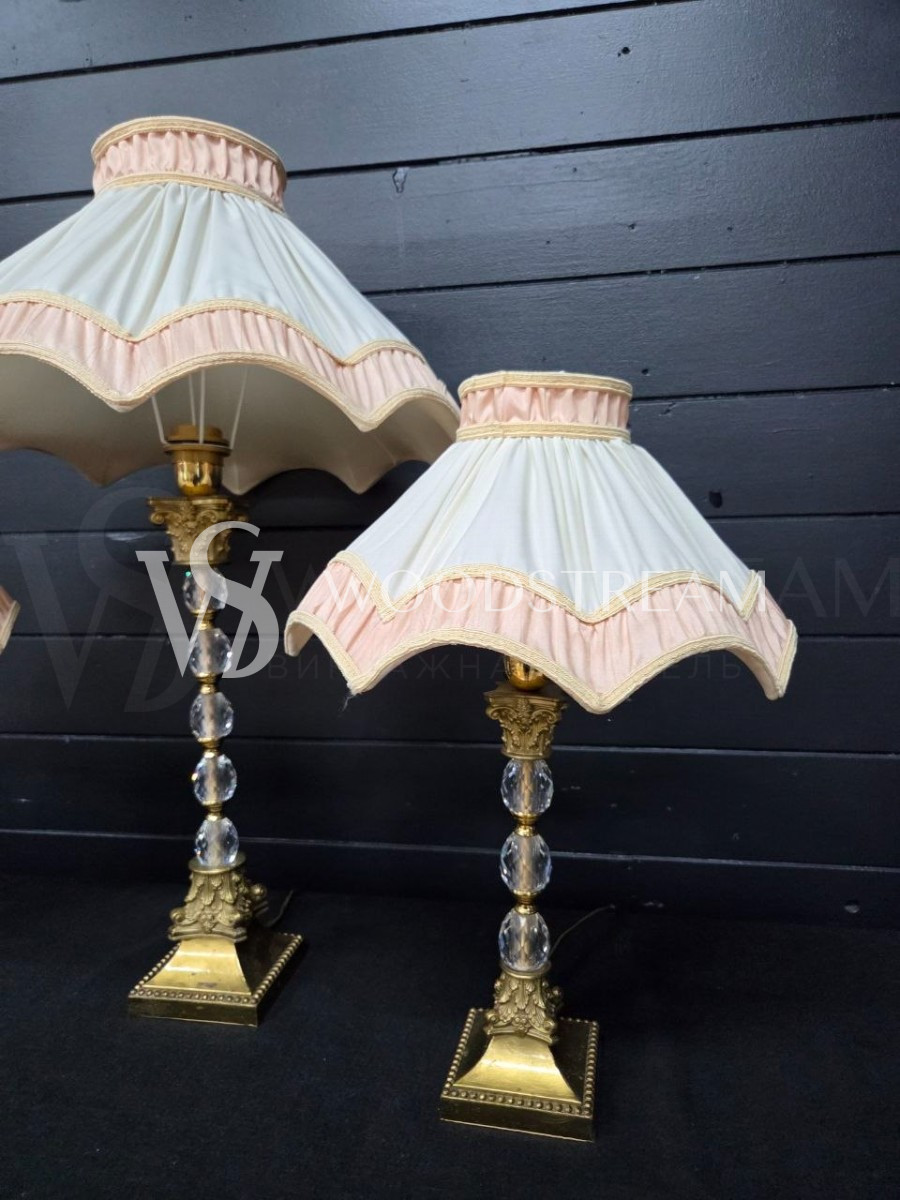 Комплект: Лампа настольная винтажная 3 штуки