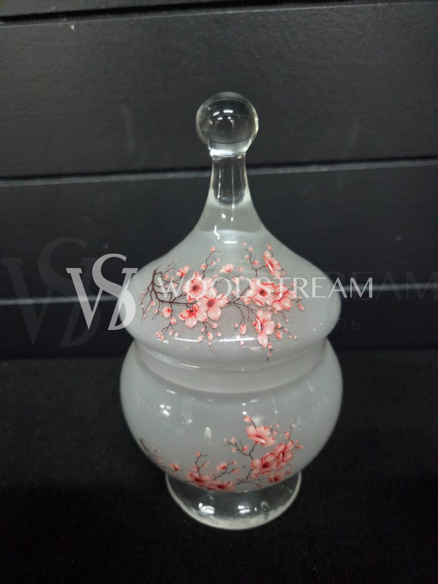 Ваза с крышкой/Конфетница винтажная