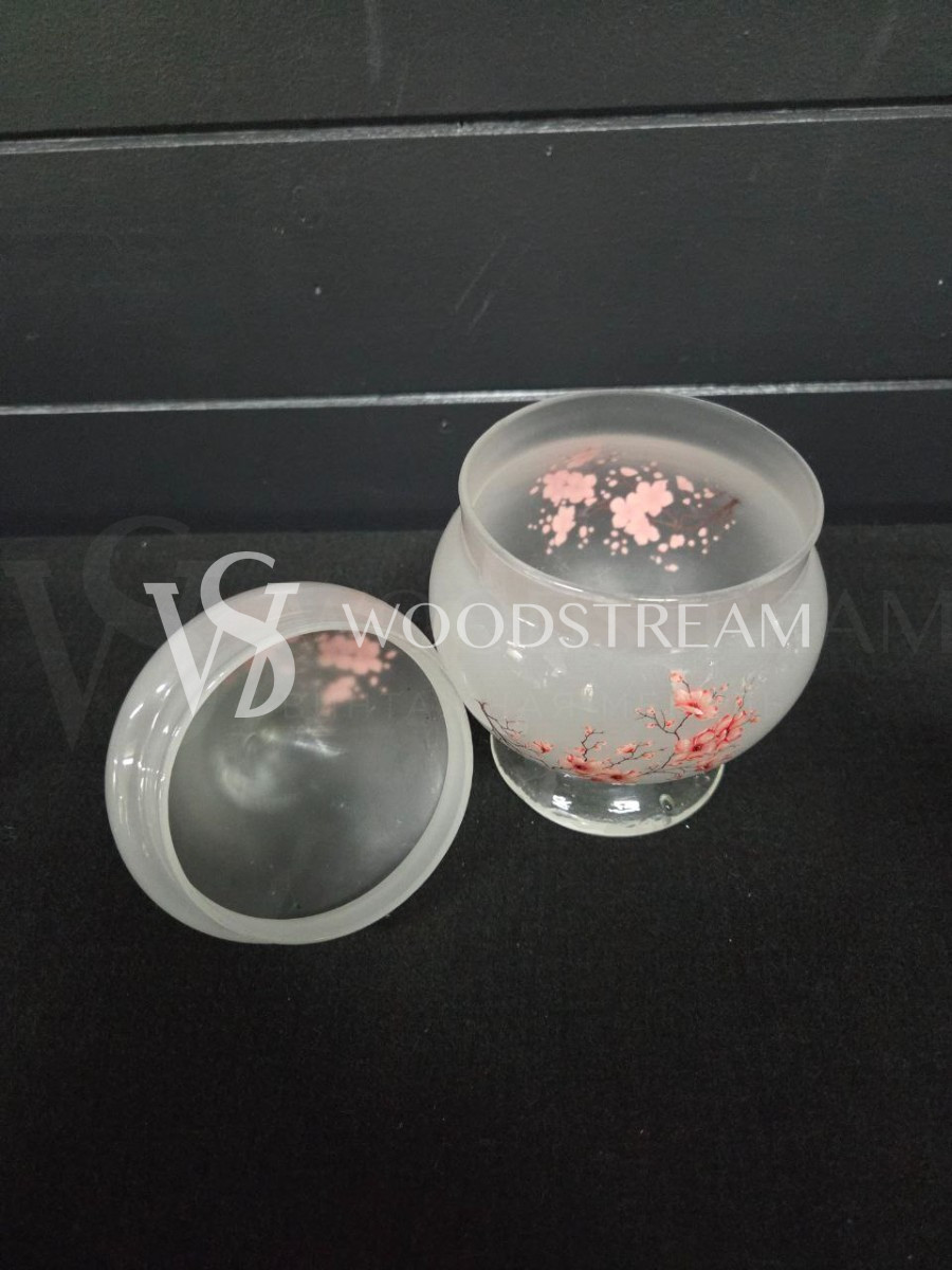 Ваза с крышкой/Конфетница винтажная