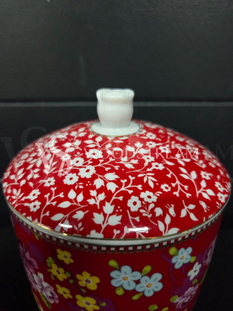 Ваза с крышкой/Конфетница винтажная