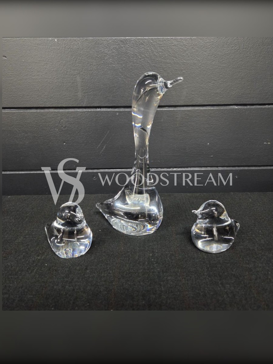 Набор: Статуэтка/фигурка Утка и утенок 2 штуки