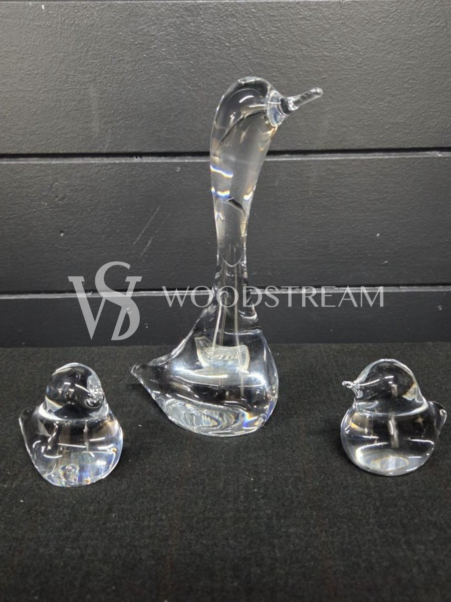 Набор: Статуэтка/фигурка Утка и утенок 2 штуки