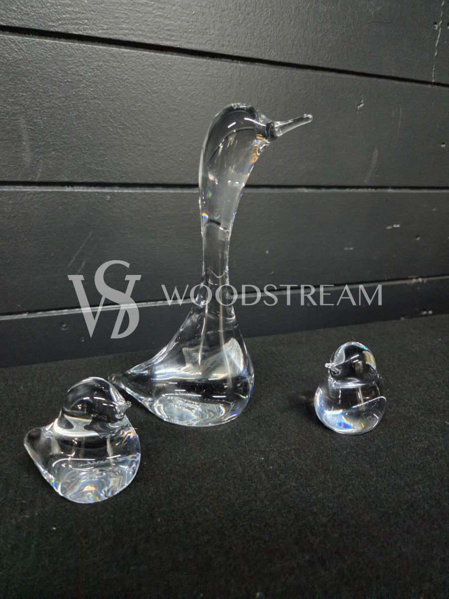 Набор: Статуэтка/фигурка Утка и утенок 2 штуки