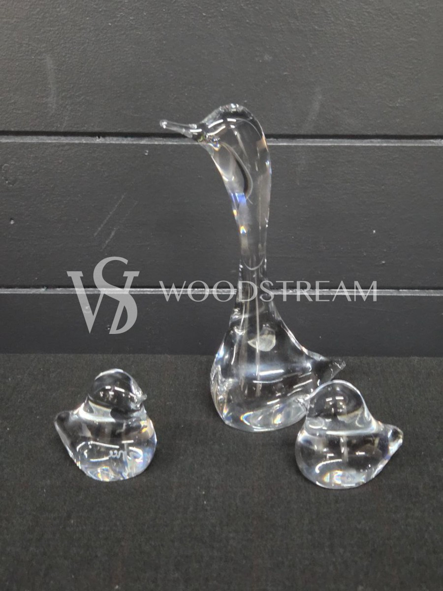 Набор: Статуэтка/фигурка Утка и утенок 2 штуки