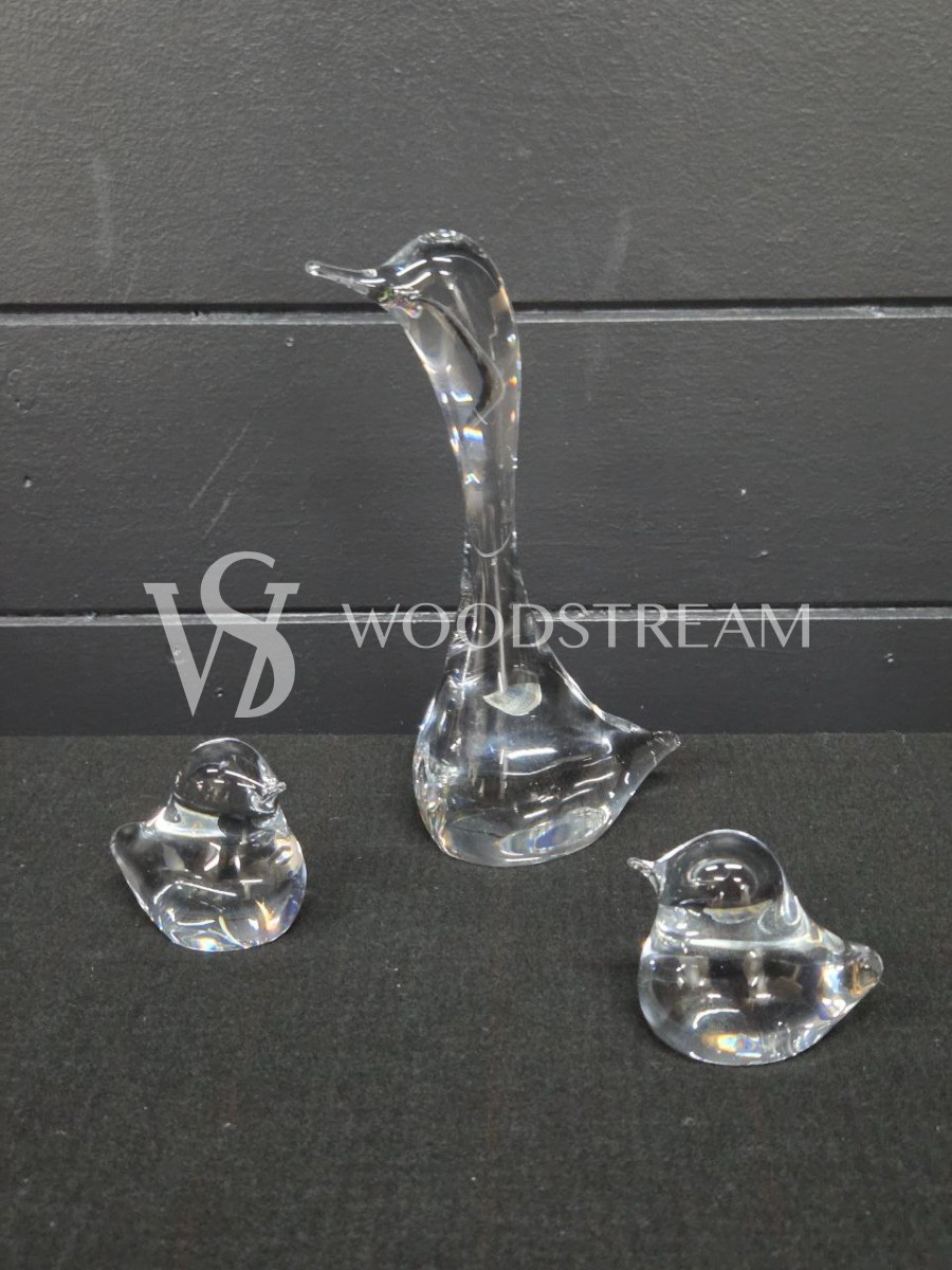 Набор: Статуэтка/фигурка Утка и утенок 2 штуки