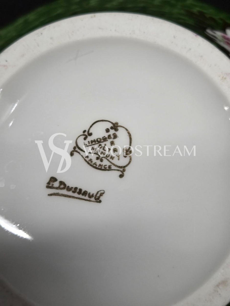 Набор: Тарелка/Блюдо с ложкой/черпак/лопатка 3 штуки Limoges