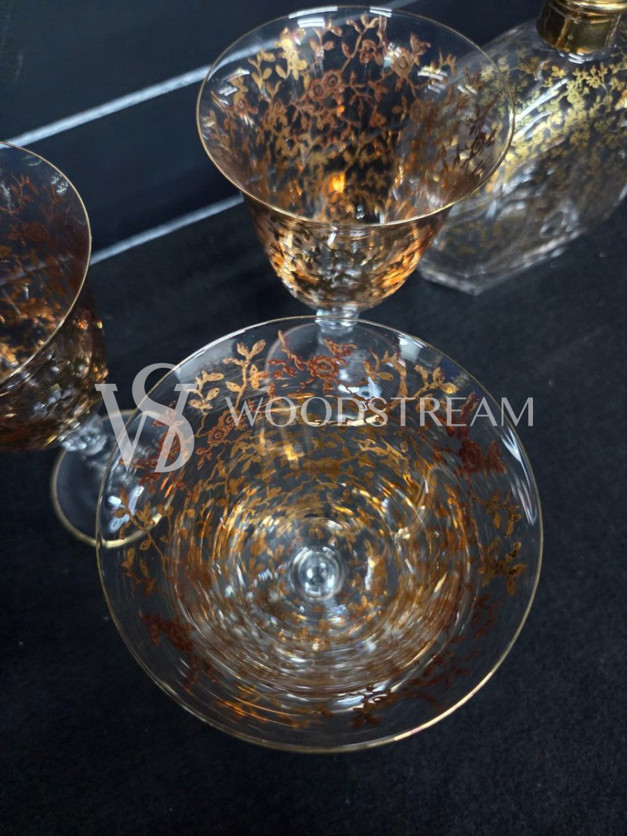Набор: Графин/Декантер/Штоф и бокал/фужер 6 штук