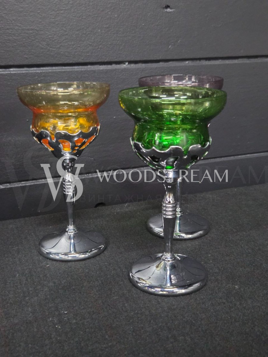 Набор: Диспенсер/Чайник/Графин и Бокал/Фужер 6 штук